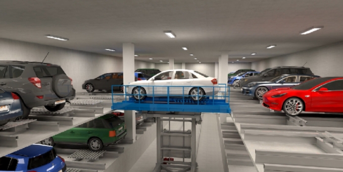Aisle-stack Mechanical Parking System (PXD-NL) Aisle-stack Mechanical Parking System (PXD-NL)