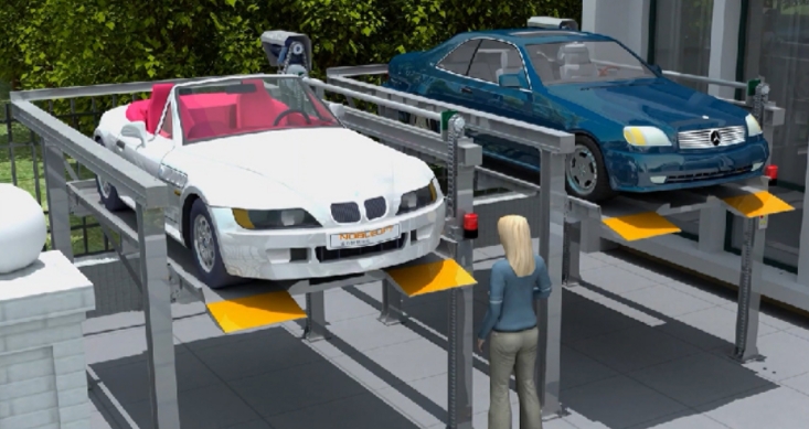 Simplified Vertical Lifting Type Mechanical Parking Equipment (PJS-NL) Simplified Vertical Lifting Type Mechanical Parking Equipment (PJS-NL)