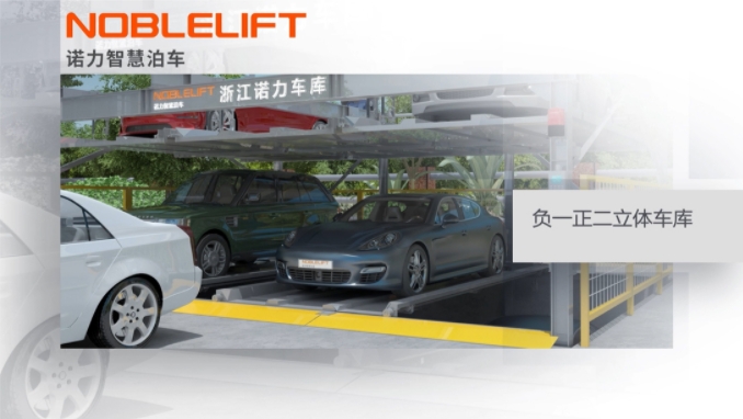 Pit-Type Vertical Lifting and Horizontal Shifting Mechanical Parking System (PSH-NL)